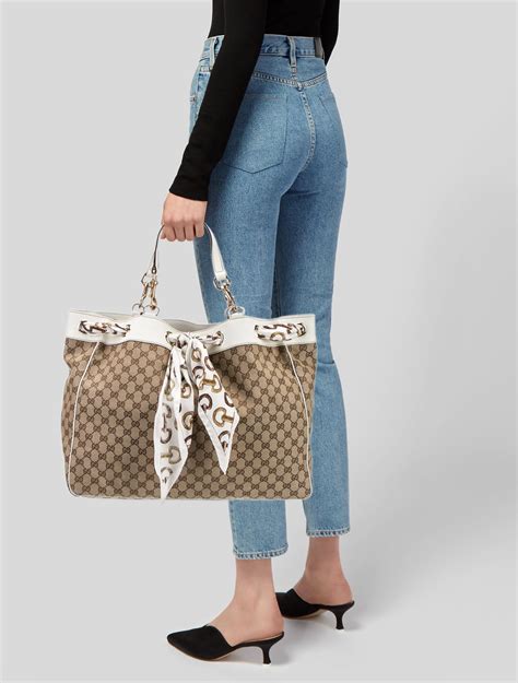 Gucci Large Positano Tote 